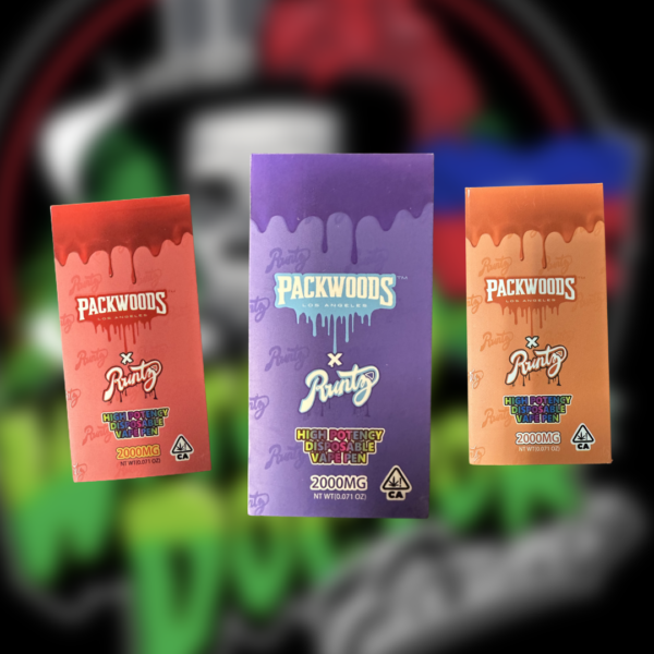 THC Vape Cartridge - 2g Disposeable Packwoods Forbidden Fruit