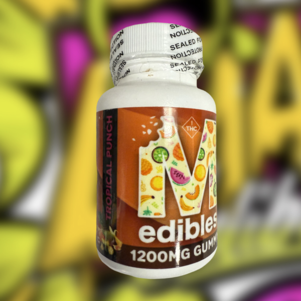 THC Fruit Chews - Medibles 1200MG Orange