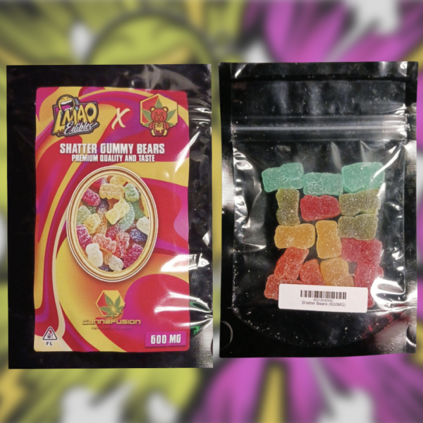 THC Edibles - 300MG LMAO Edibles SHATTER GUMMIES