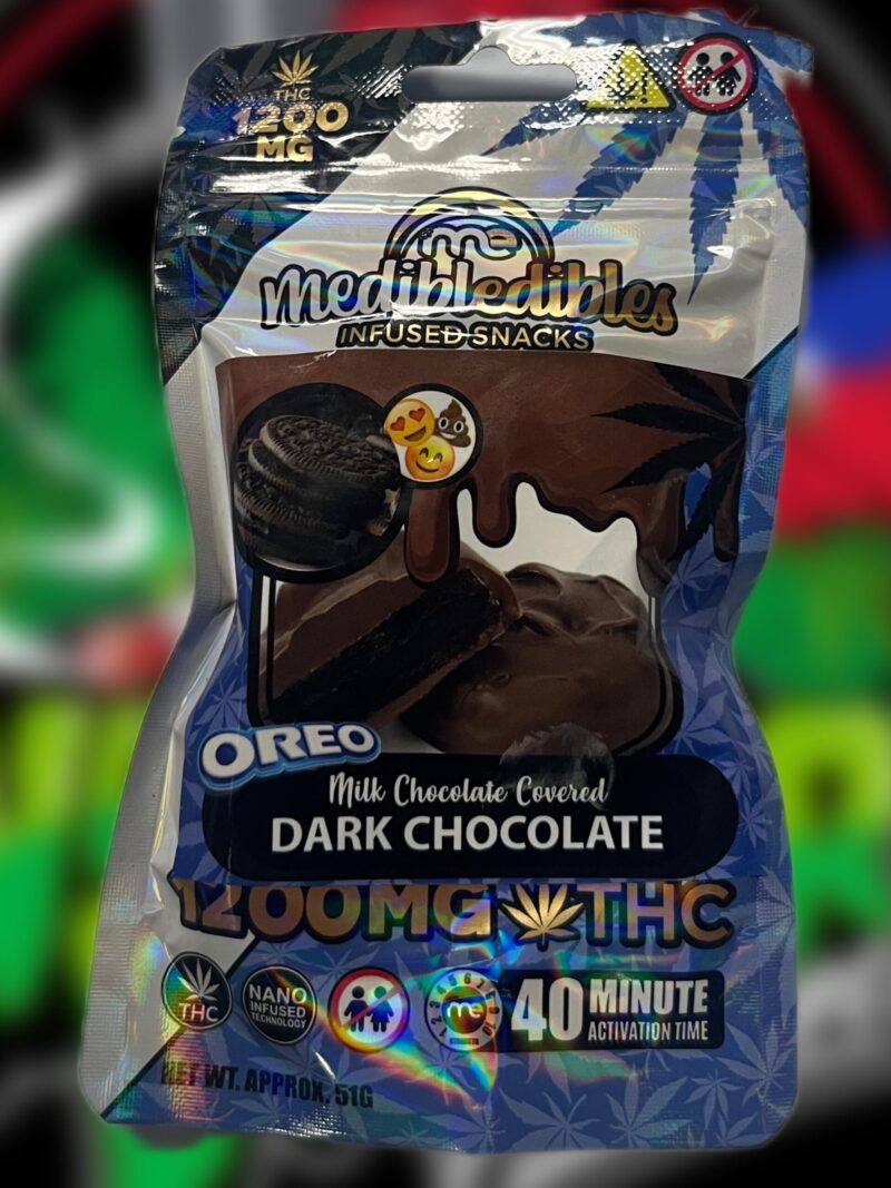 THC Chocolate - Medible Edibles 1200MG Per Birthday Cake