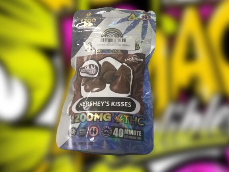 THC Chocolate - Medible Edibles 1200MG Hershey's Milk Chocolate Bar - Image 2