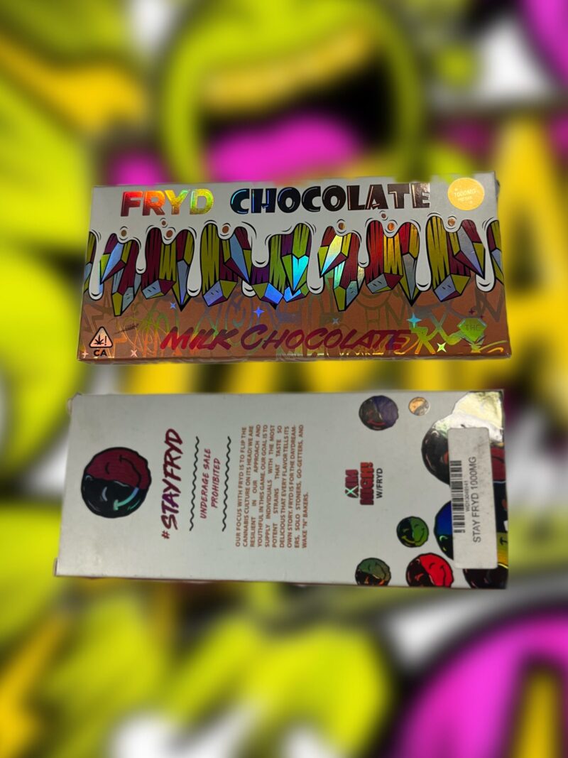 THC Edibles - 1000 MG FRYD CHOCOLATE Bar