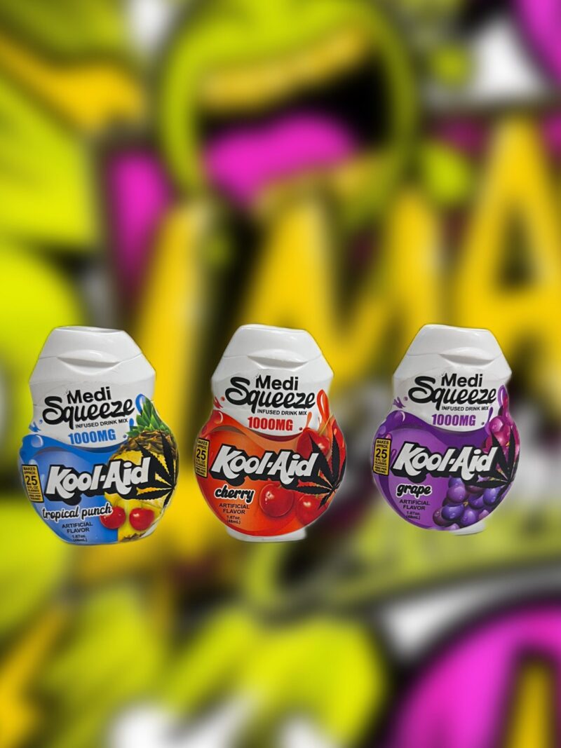 THC Drink Mix - 1000 MG Mediables Kool-Aid Grape