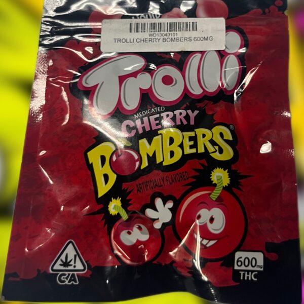 THC Fruit Chews - 600 MG Trolli Cherry Bombers