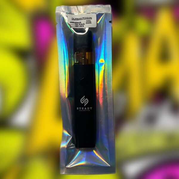 THC Vape Cartridge ( LIVE RESIN)  - Durban Poison