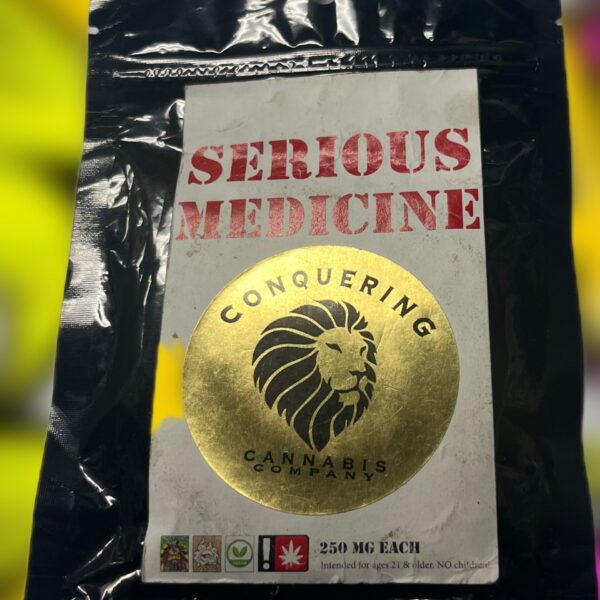 THC Sun Dried Fruit - 250 MG Serious Medicine