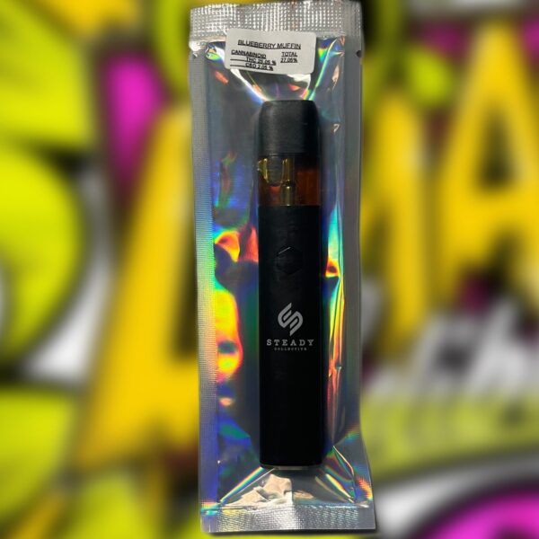 THC Vape Cartridge ( LIVE RESIN)  - Blueberry Muffin