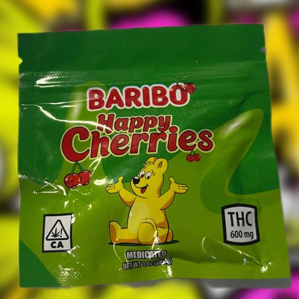 THC Gummies - 600 MG Baribo Happy Cherries