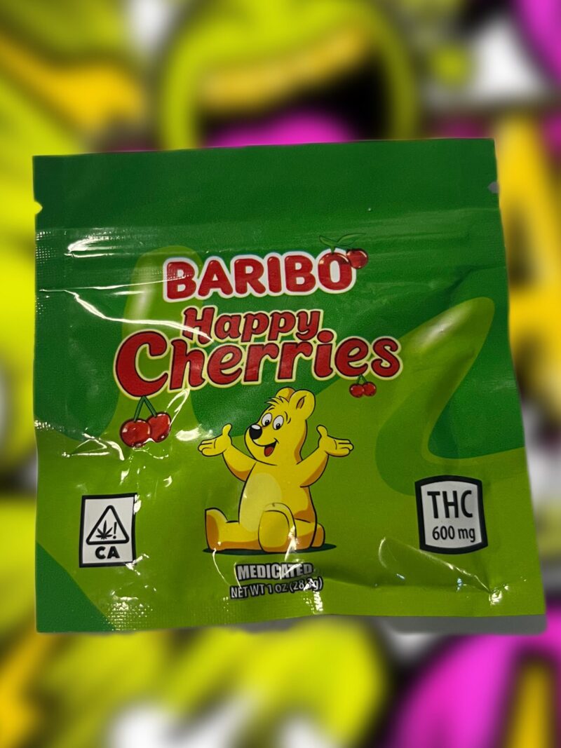 THC Gummies - 600 MG Baribo Happy Cherries