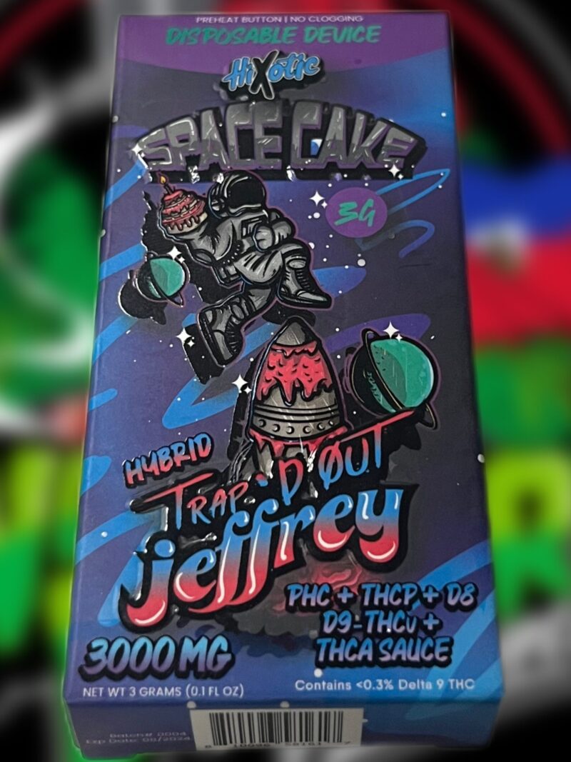 PHC + THCP + D8 + D9-THCu + THCA SAUSE Vape Cartridge - Space Cake